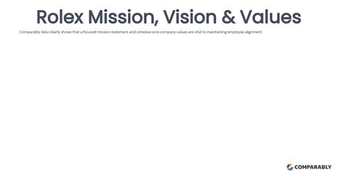 rolex is an ngo|Rolex mission and vision statement.